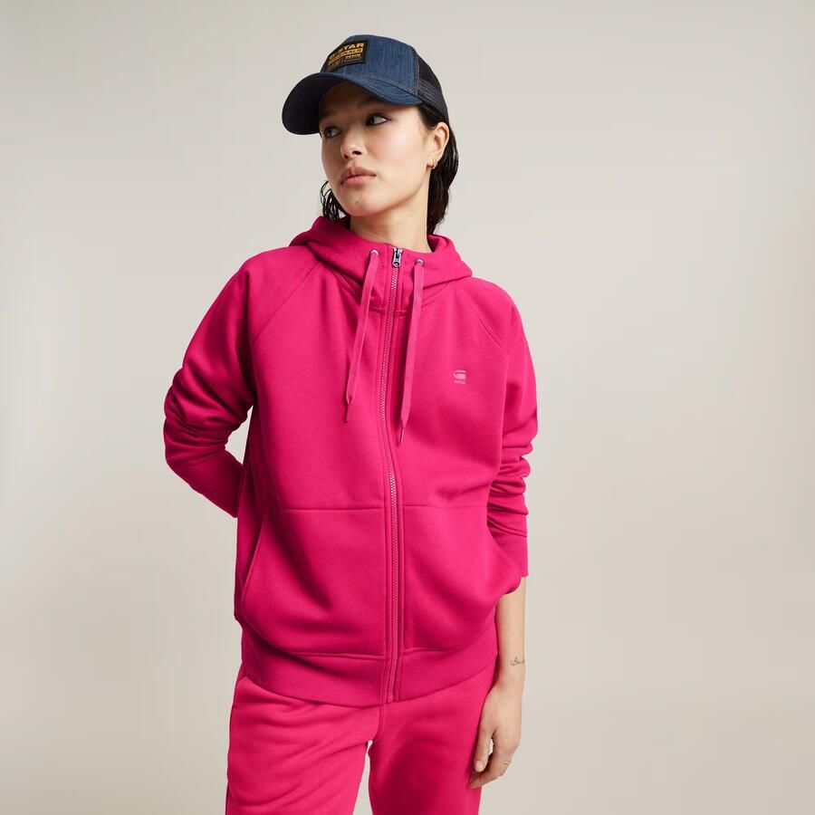 G-Star Raw Regular fit sweatjack met logoprint model 'Premium'