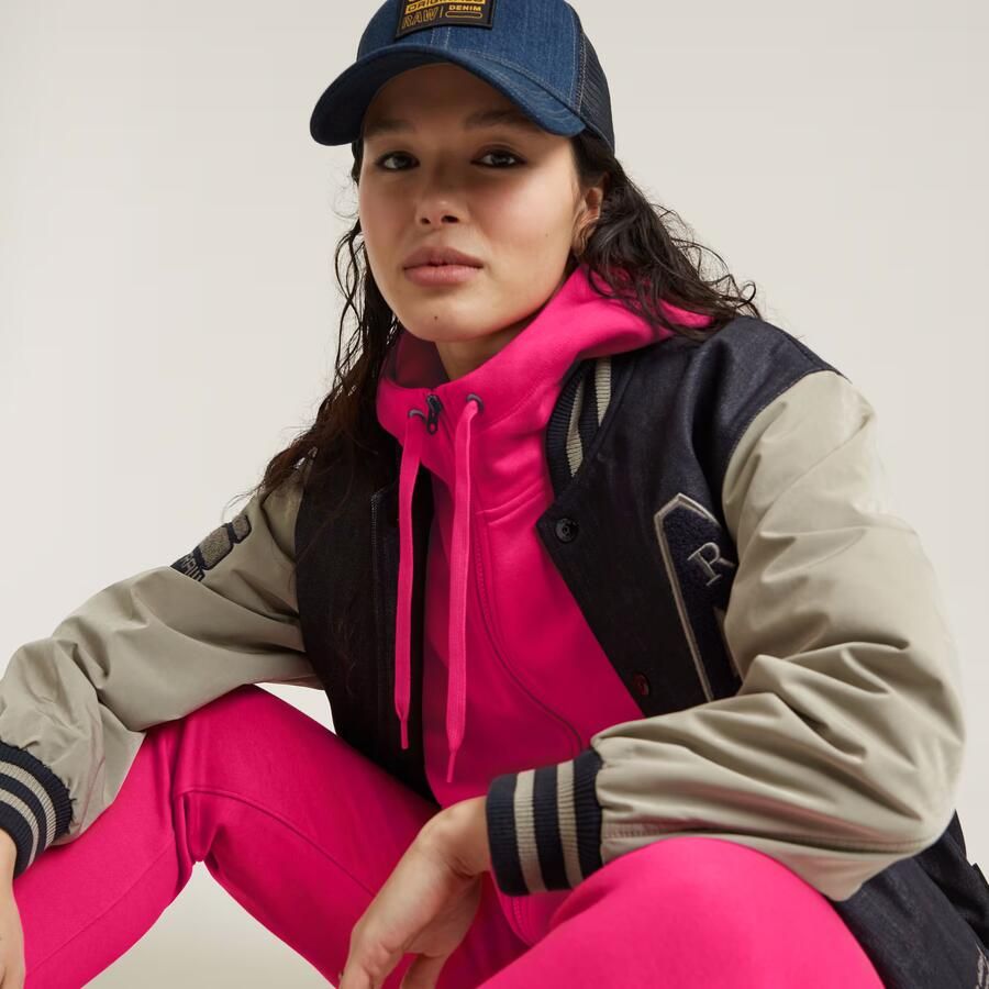 G-Star Raw Regular fit sweatjack met logoprint model 'Premium' - Foto 5