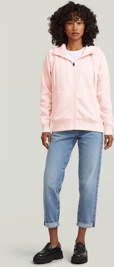 G-Star RAW Premium Core 2.1 Hoodie Met Rits Roze Dames - Foto 6