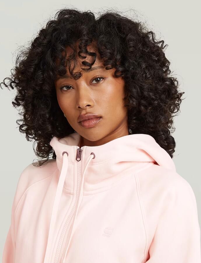 G-Star RAW Premium Core 2.1 Hoodie Met Rits Roze Dames - Foto 4