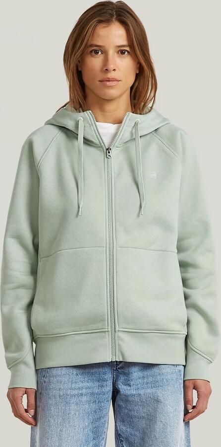 G-Star RAW Premium Core 2.1 Zip Thru Hoodie Groen Dames