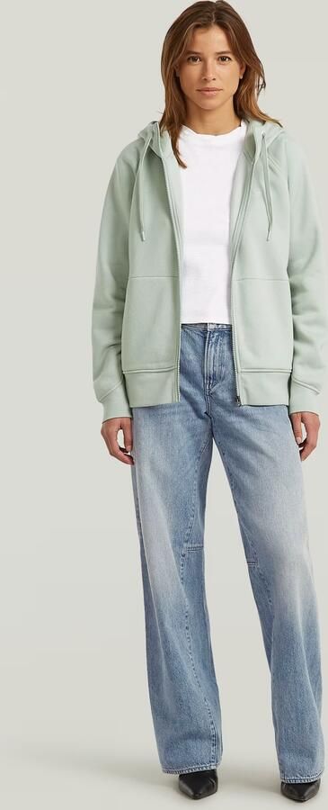 G-Star RAW Premium Core 2.1 Zip Thru Hoodie Groen Dames - Foto 7