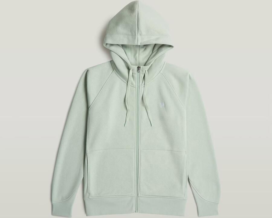 G-Star RAW Premium Core 2.1 Zip Thru Hoodie Groen Dames - Foto 4