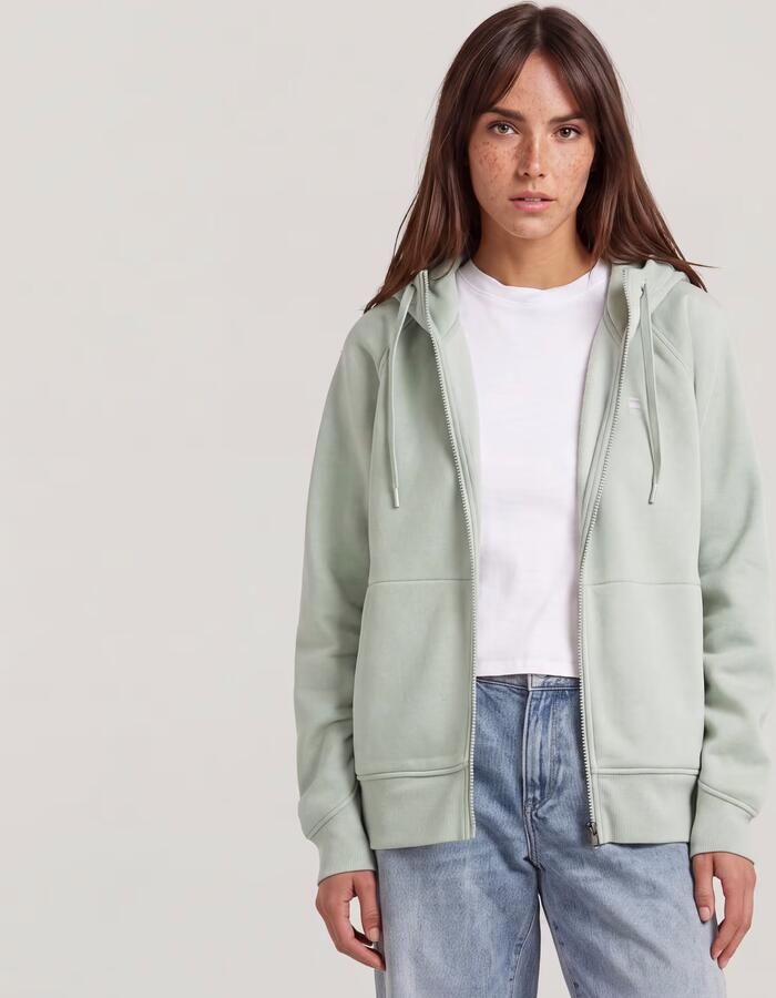 G-Star RAW Premium Core 2.1 Zip Thru Hoodie Groen Dames - Foto 5