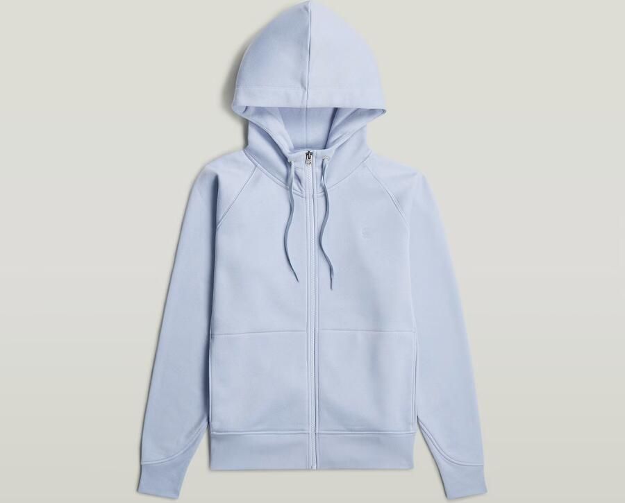 G-Star RAW Premium Core 2.1 Zip Thru Hoodie Lichtblauw Dames - Foto 3