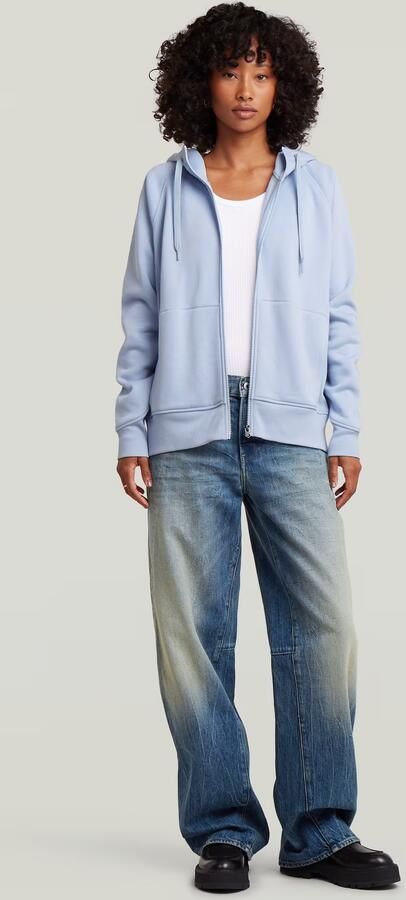 G-Star RAW Premium Core 2.1 Zip Thru Hoodie Lichtblauw Dames - Foto 7