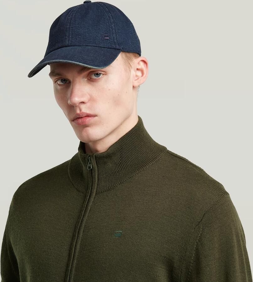 G-Star RAW Premium Core Full Zip Gebreide Trui Grijs Heren - Foto 4