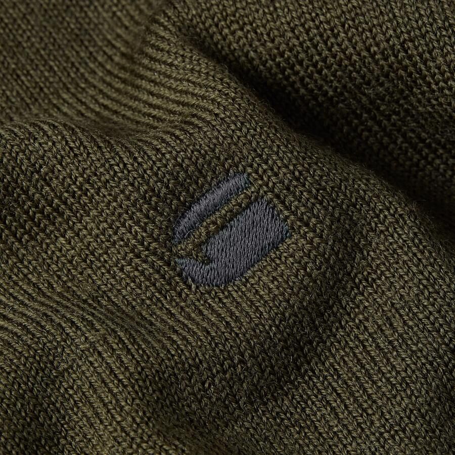 G-Star RAW Premium Core Full Zip Gebreide Trui Grijs Heren - Foto 2