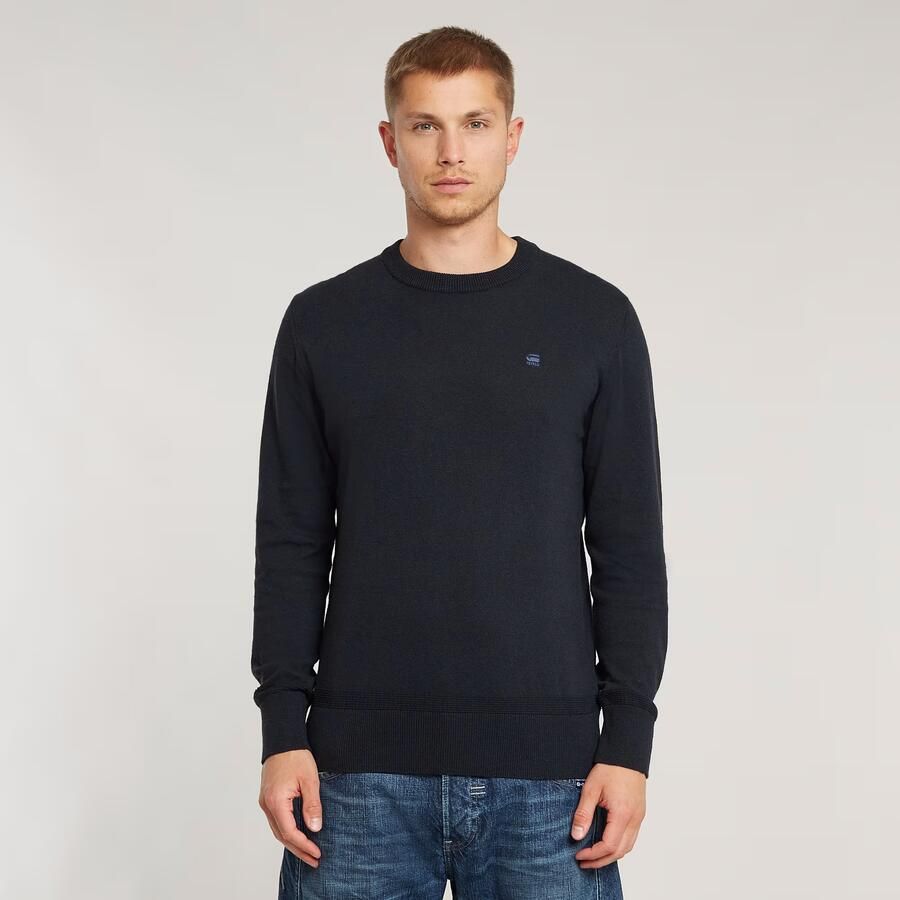 G-Star RAW Premium Core Gebreide Trui Donkerblauw Heren - Foto 6