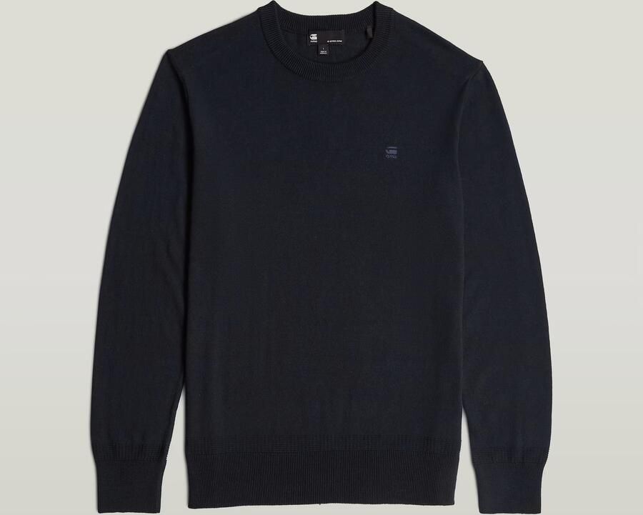 G-Star RAW Premium Core Gebreide Trui Donkerblauw Heren - Foto 5