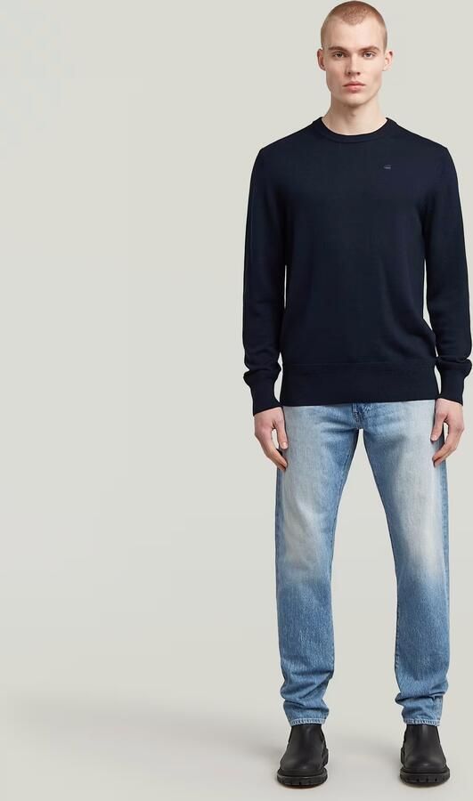 G-Star RAW Premium Core Gebreide Trui Donkerblauw Heren - Foto 7