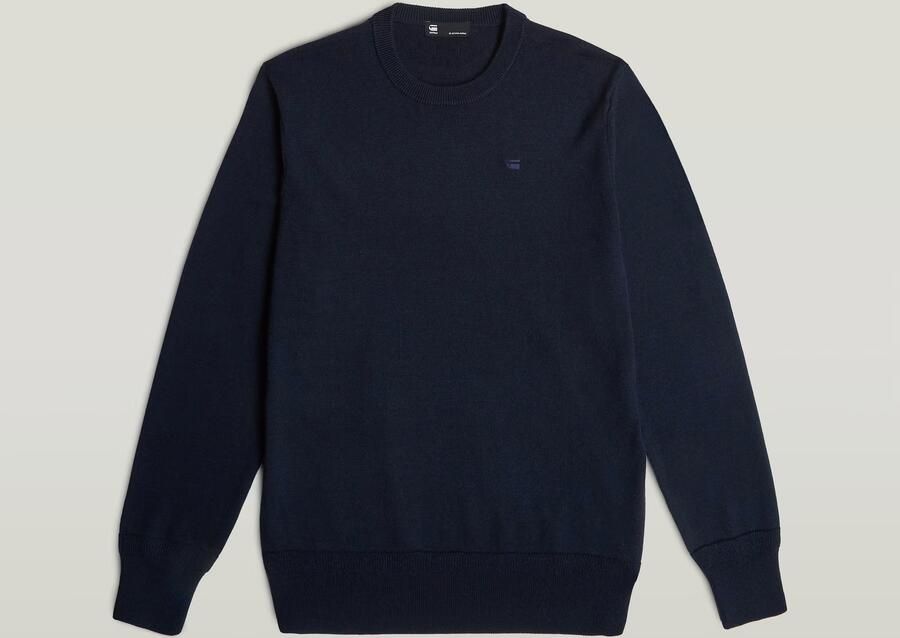 G-Star RAW Premium Core Gebreide Trui Donkerblauw Heren - Foto 6