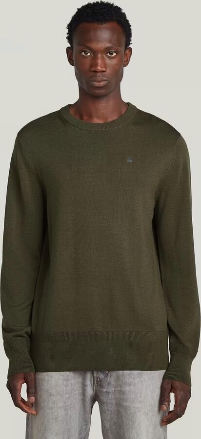 G-Star RAW Premium Core Gebreide Trui Grijs Heren