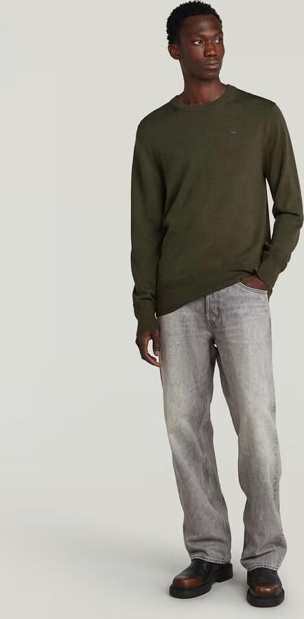 G-Star RAW Premium Core Gebreide Trui Grijs Heren - Foto 6