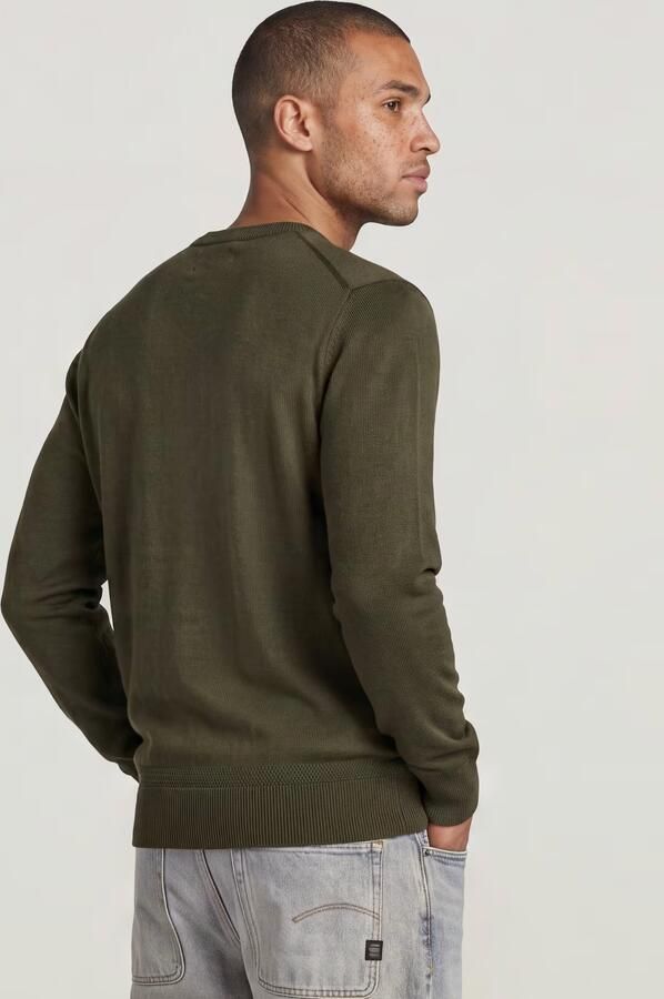 G-Star RAW Premium Core Gebreide Trui Grijs Heren - Foto 4