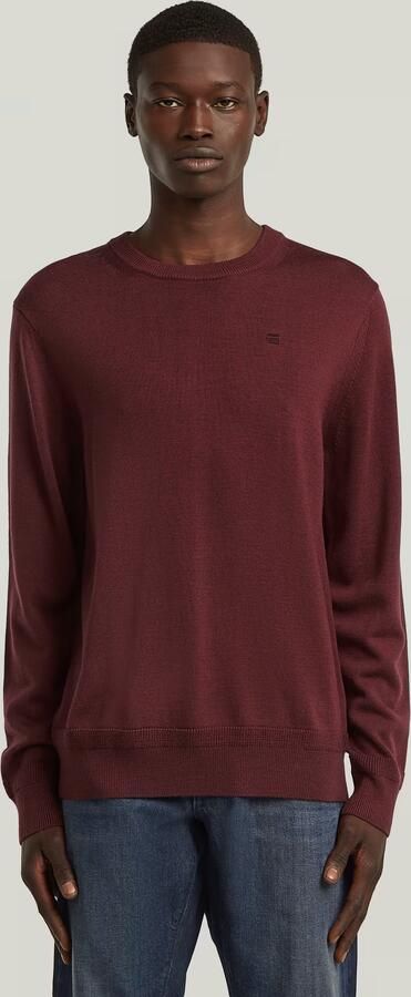 G-Star RAW Premium Core Gebreide Trui Rood Heren
