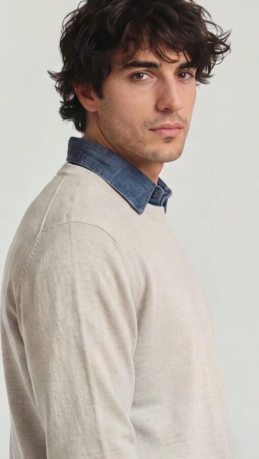 G-Star RAW Premium Core Gebreide Trui Wit Heren - Foto 5