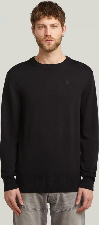 G-Star RAW Premium Core Gebreide Trui Zwart Heren