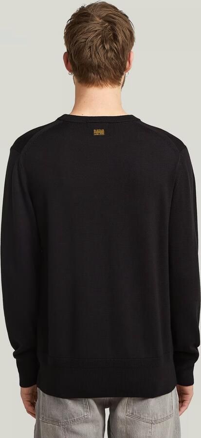 G-Star RAW Premium Core Gebreide Trui Zwart Heren - Foto 6