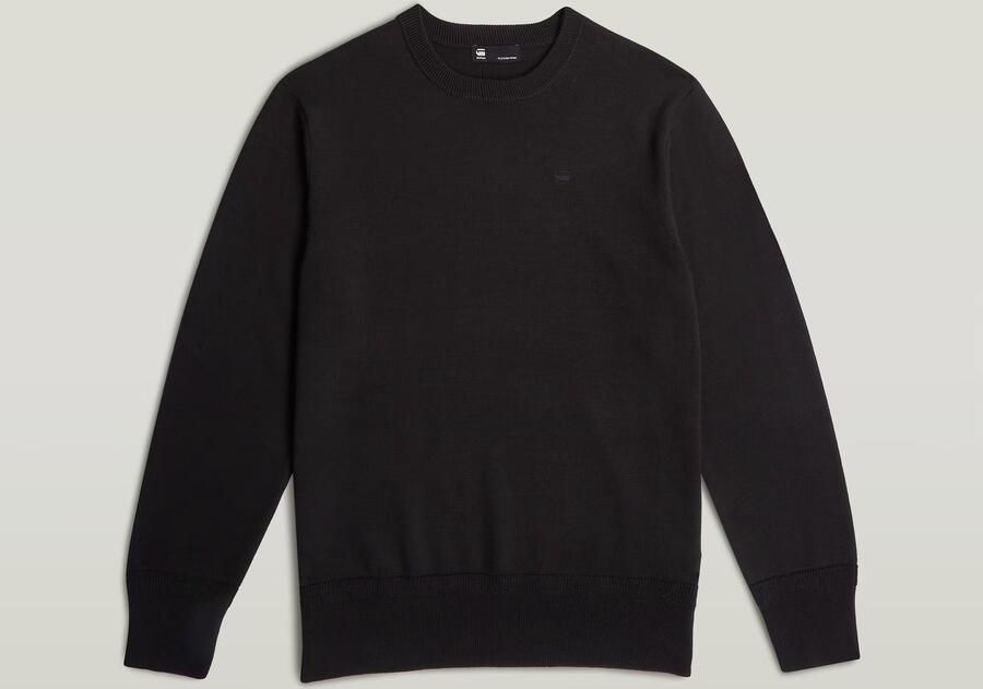 G-Star RAW Premium Core Gebreide Trui Zwart Heren - Foto 4