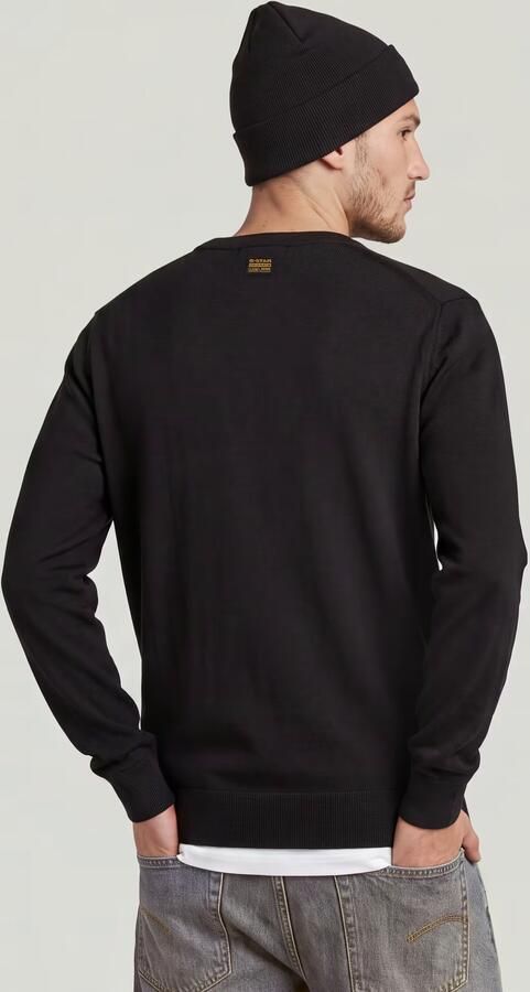 G-Star RAW Premium Core Gebreide Trui Zwart Heren - Foto 4
