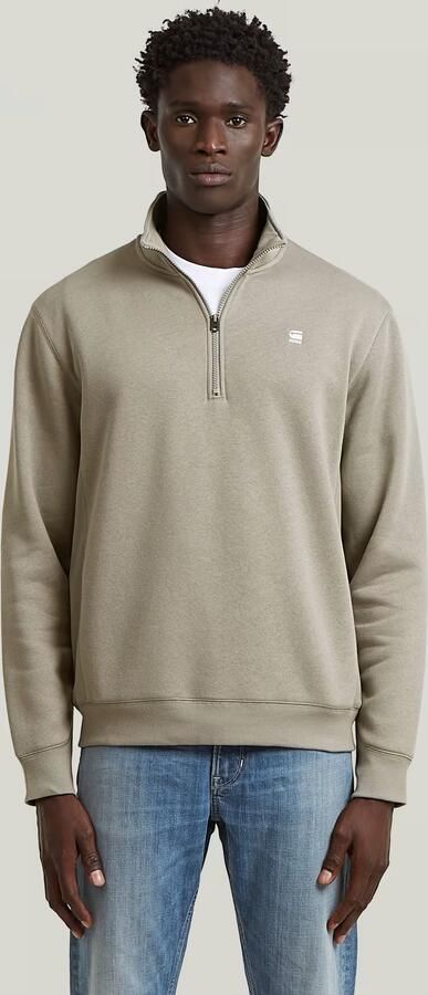G-Star Raw sweatshirt met opstaande kraag en ritssluiting - Foto 4