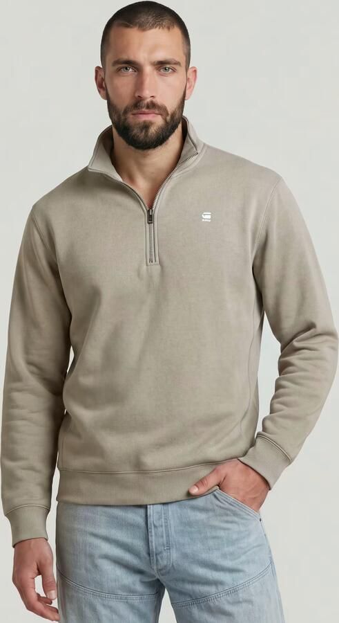G-Star Raw sweatshirt met opstaande kraag en ritssluiting - Foto 11