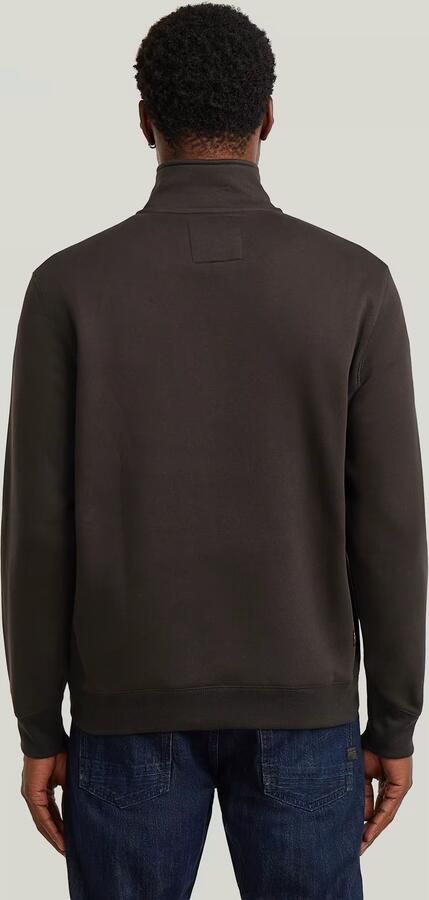 G-Star RAW Premium Core Half Zip Sweater Bruin Heren - Foto 5