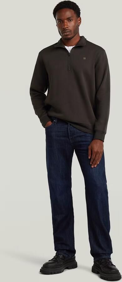 G-Star RAW Premium Core Half Zip Sweater Bruin Heren - Foto 6
