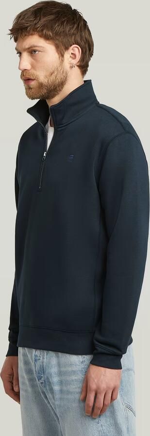 G-STAR RAW Heren Truien & Vesten Premium Core Half Zip R Sw L\s Donkerblauw - Foto 13