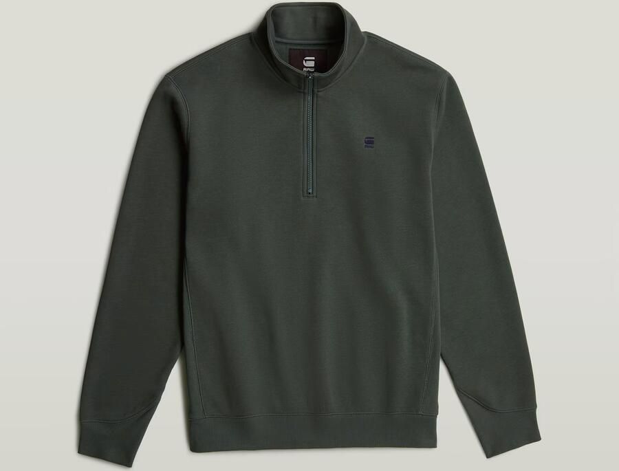 G-STAR RAW Heren Truien & Vesten Premium Core Half Zip R Sw L\s Grijs - Foto 14