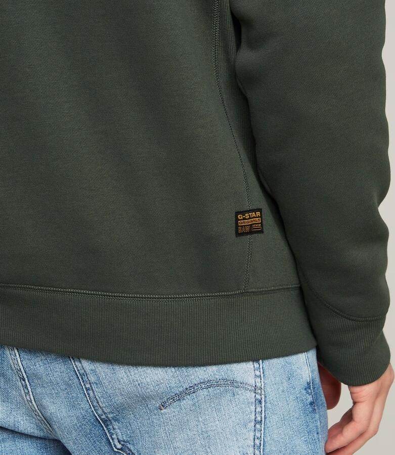 G-STAR RAW Heren Truien & Vesten Premium Core Half Zip R Sw L\s Grijs - Foto 12