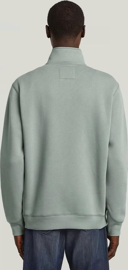 G-Star RAW Premium Core Half Zip Sweater Lichtblauw Heren - Foto 5
