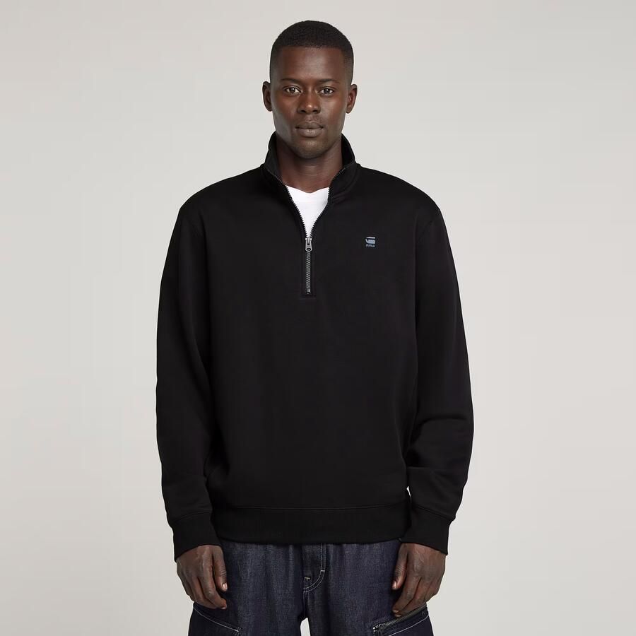G-Star Raw Sweatshirt met schipperskraag en logostitching - Foto 6