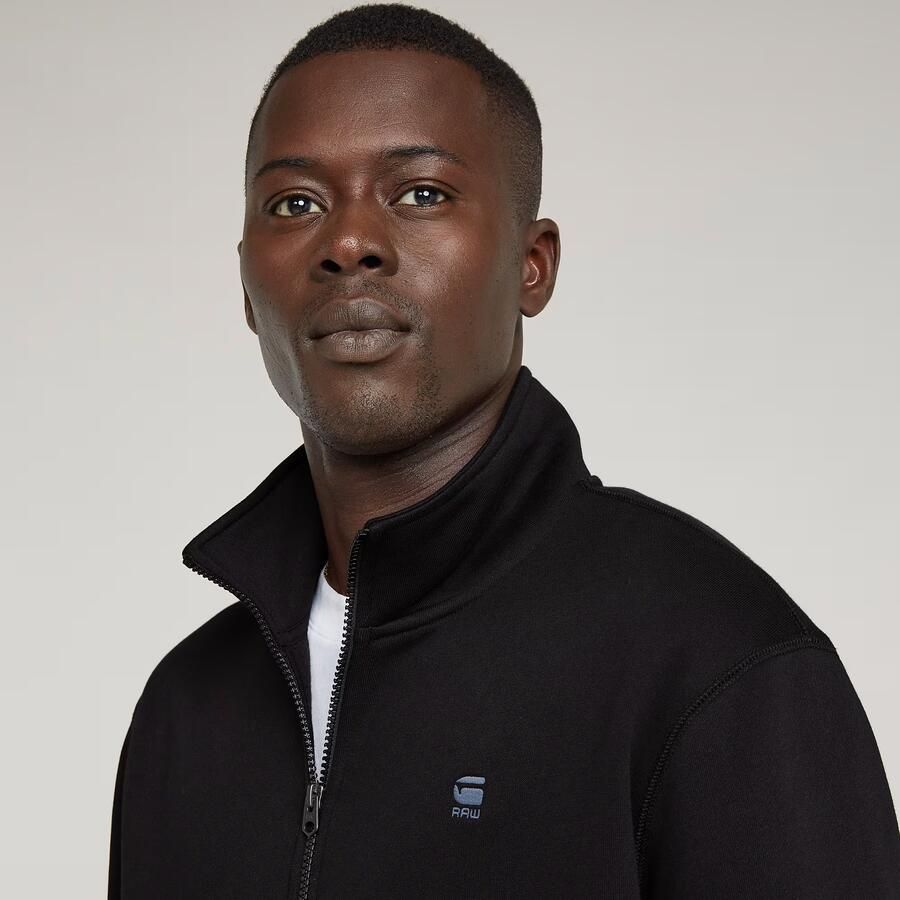 G-Star Raw Sweatshirt met schipperskraag en logostitching - Foto 3