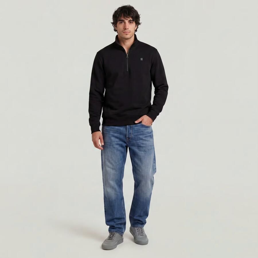 G-Star Raw Sweatshirt met schipperskraag en logostitching - Foto 8