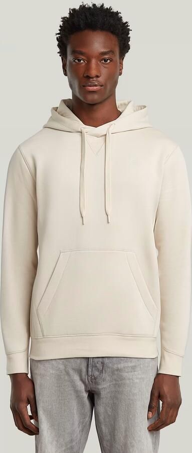 G-Star RAW Premium Core Hooded Sweater Beige Heren