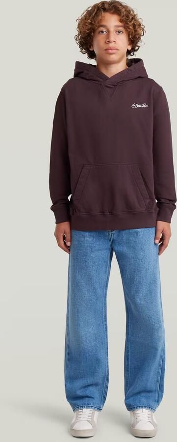 G-Star RAW Premium Core Hooded Sweater voor jongens Bruin jongens - Foto 4