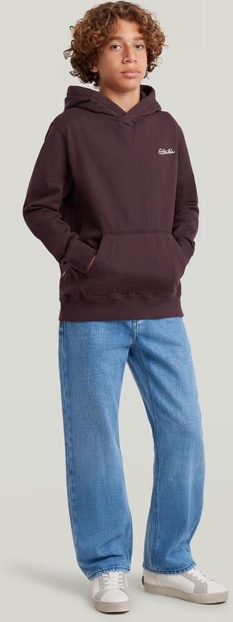G-Star RAW Premium Core Hooded Sweater voor jongens Bruin jongens - Foto 5