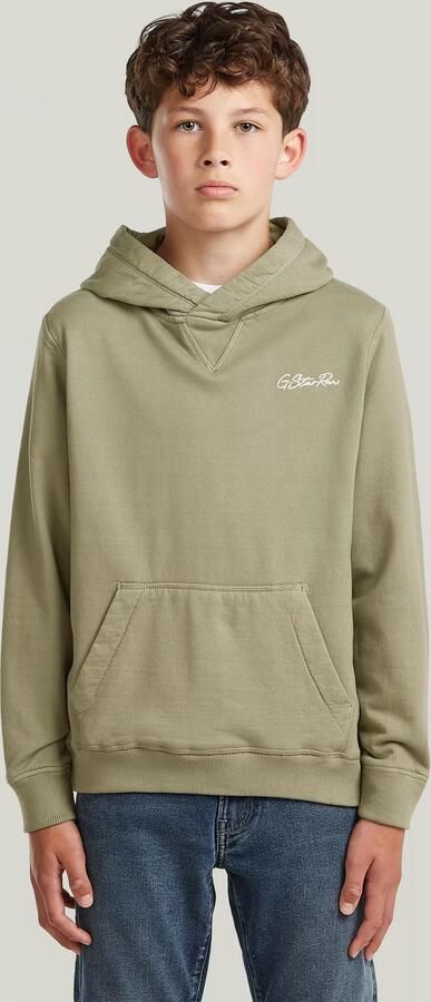 G-Star RAW Premium Core Hooded Sweater voor jongens Lichtblauw jongens