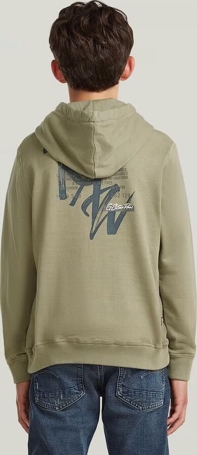 G-Star RAW Premium Core Hooded Sweater voor jongens Lichtblauw jongens - Foto 6