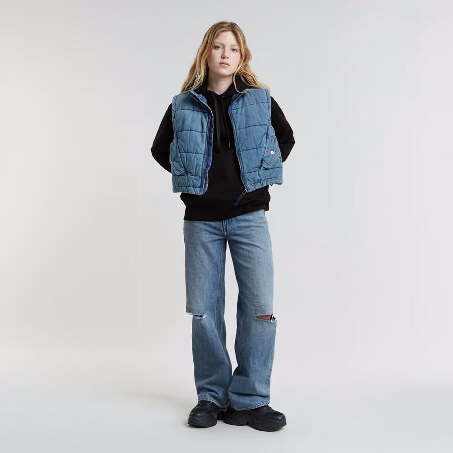 G-Star RAW Sweatshirt Premium Core 2.0 Hooded sweatshirt Capuchon met gekruiste voorkant en rijgkoord - Foto 3