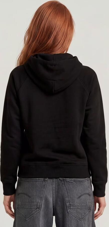 G-Star RAW Sweatshirt Premium Core 2.0 Hooded sweatshirt Capuchon met gekruiste voorkant en rijgkoord - Foto 9