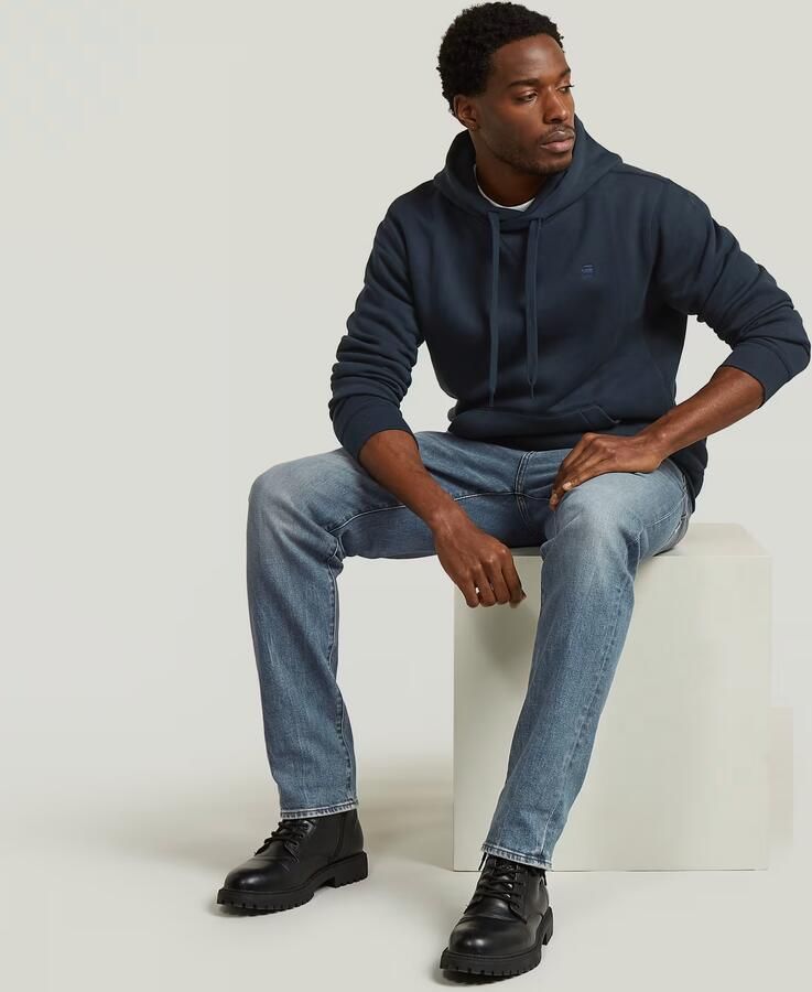 G-Star RAW Premium Core Hoodie Donkerblauw Heren - Foto 6