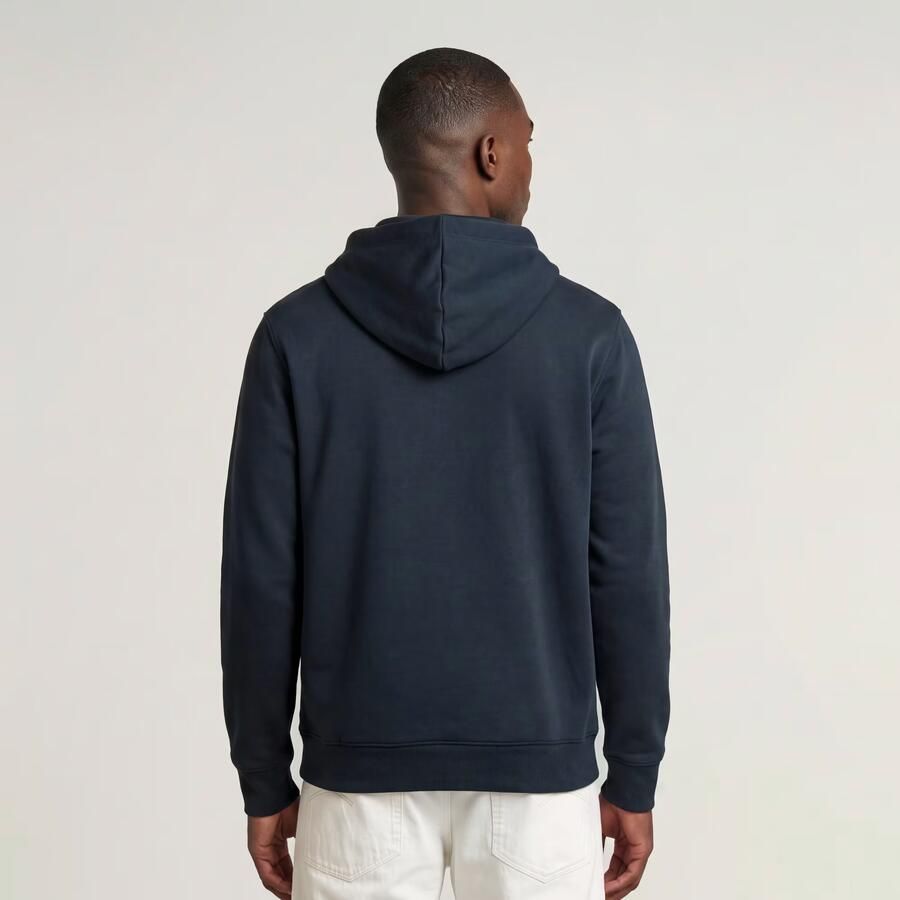 G-Star RAW Premium Core Hoodie Donkerblauw Heren - Foto 3