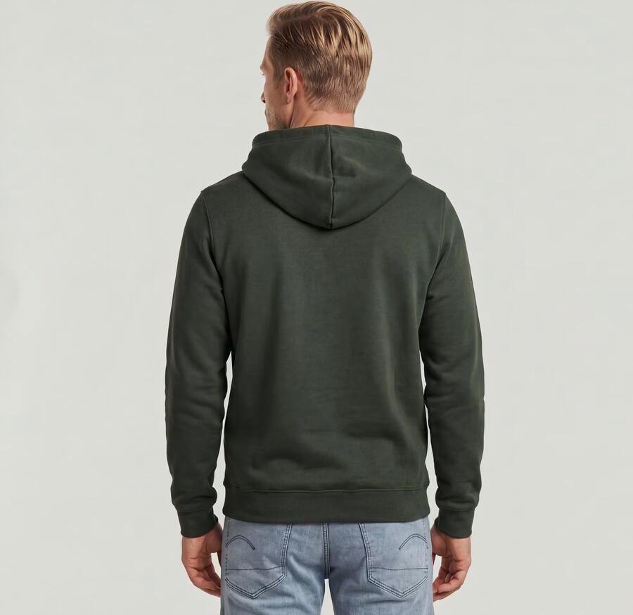 G-STAR RAW Heren Truien & Vesten Premium Core Hdd Sw L\s Donkergroen - Foto 11