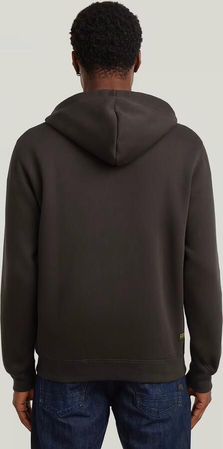 G-Star RAW Premium Core Hoodie Met Rits Bruin Heren - Foto 6