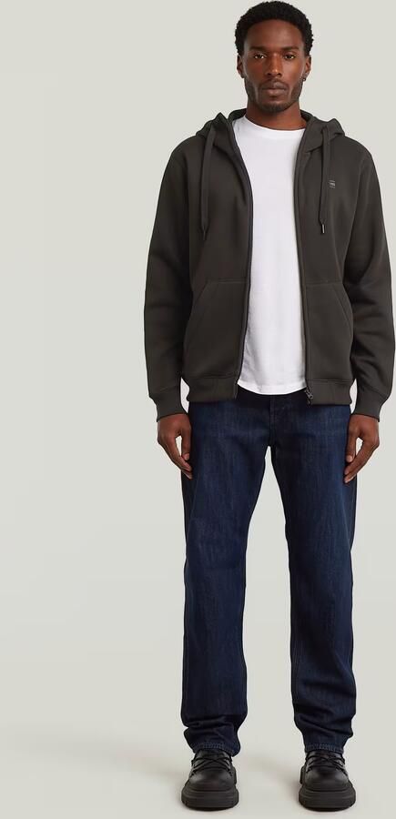 G-Star RAW Premium Core Hoodie Met Rits Bruin Heren - Foto 7