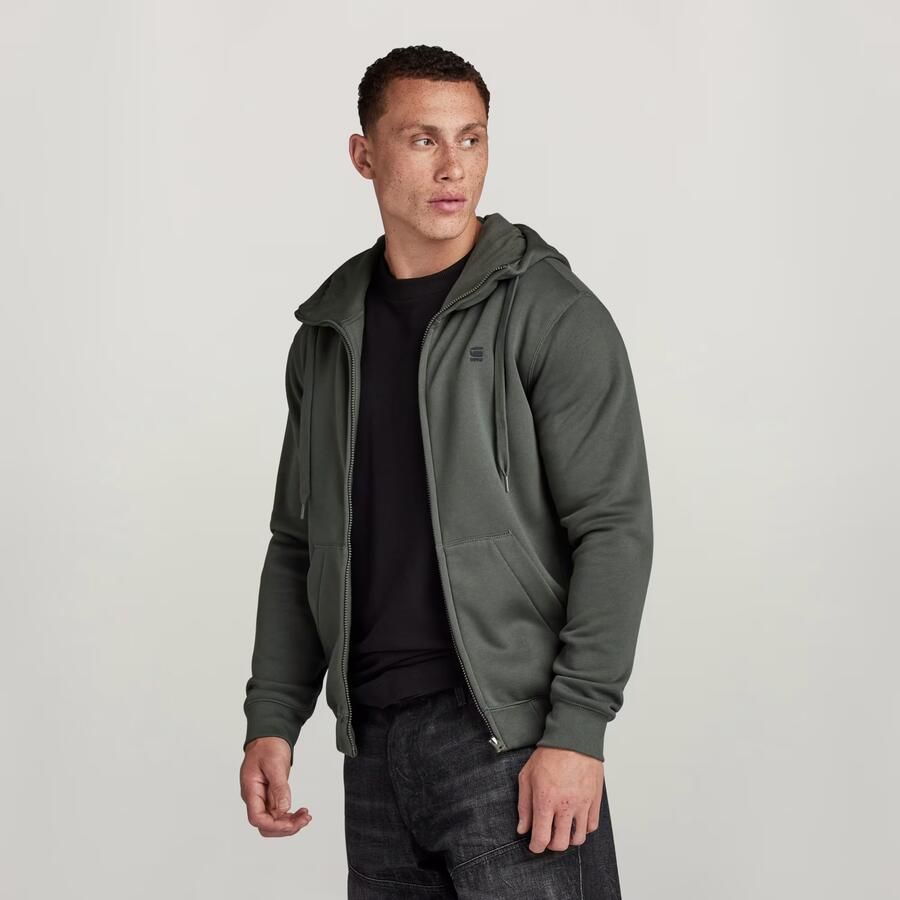 G-Star G Star RAW Capuchonsweatvest Premium Basic Hooded Zip Sweater