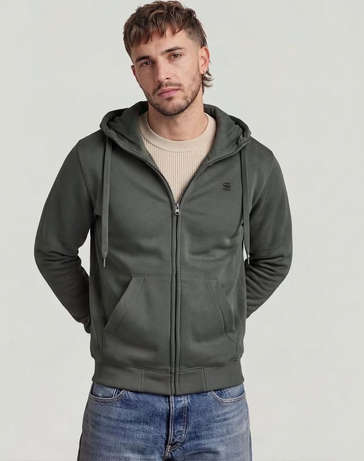 G-Star G Star RAW Capuchonsweatvest Premium Basic Hooded Zip Sweater - Foto 6